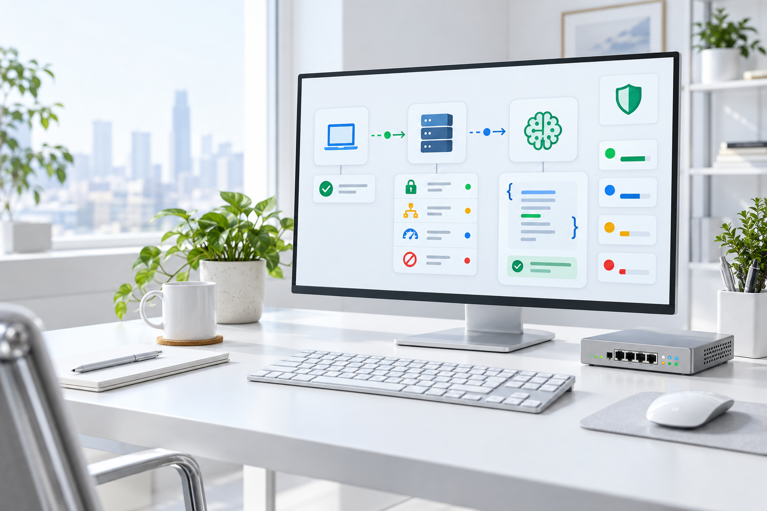 API连接、配置与故障诊断主视觉